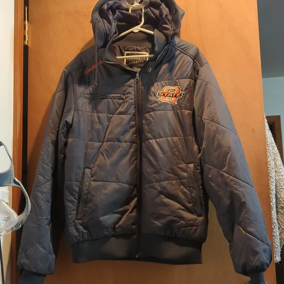 Oklahoma State University hooded coat(XL) - Picture 5 of 9
